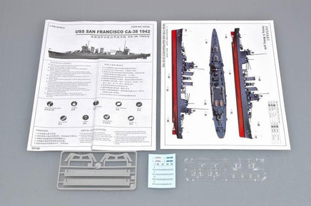 1/700 Trumpeter USS San Francisco CA-38 (1942) 05746 - MPM Hobbies