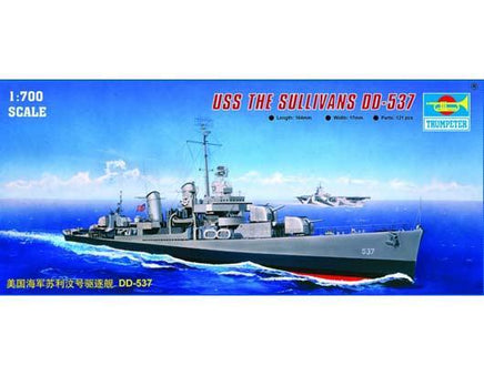 1/700 Trumpeter USS The Sullivans DD-537 05731 - MPM Hobbies