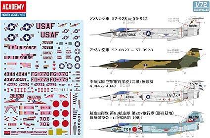 1/72 Academy F-104C Vietnam War USAF 12576 - MPM Hobbies