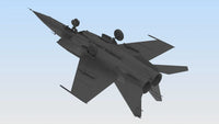 1/72 ICM Mig-25 RB Soviet Reconnaissance Plane 72173 - MPM Hobbies