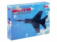 1/72 ICM Mig-25 RB Soviet Reconnaissance Plane 72173 - MPM Hobbies