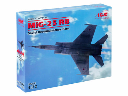 1/72 ICM Mig-25 RB Soviet Reconnaissance Plane 72173 - MPM Hobbies