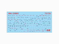 1/72 ICM Mig-25 RBT Soviet Reconnaissance Plane 72172 - MPM Hobbies