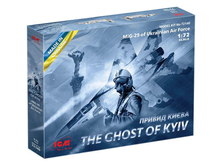 1/72 ICM The Ghost Of KYIV MiG-29 of Ukrainian Air Force 72140 - MPM Hobbies