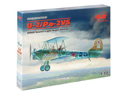 1/72 ICM U-2/Po-2VS WWII Soviet Light Night Bomber 72243 - MPM Hobbies
