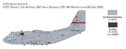 1/72 Italeri C-27J Spartan/G.222 - 1450 - MPM Hobbies