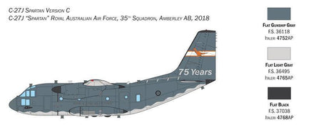 1/72 Italeri C-27J Spartan/G.222 - 1450 - MPM Hobbies