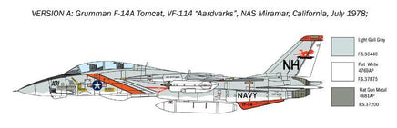 1/72 Italeri F-14A Tomcat 1414 - MPM Hobbies