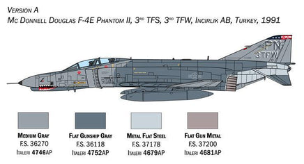 1/72 Italeri F-4E/F Phantom II 1448 - MPM Hobbies