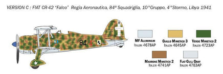 1/72 Italeri Fiat CR.42 Falco 1437 - MPM Hobbies