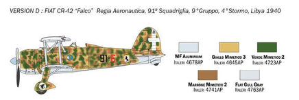 1/72 Italeri Fiat CR.42 Falco 1437 - MPM Hobbies