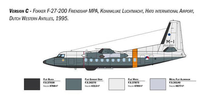 1/72 Italeri Fokker F-27 Maritime Patrol 1455 - MPM Hobbies