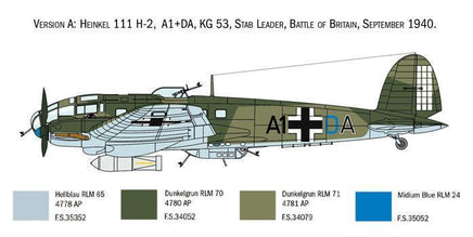 1/72 Italeri Heinkel He111H 1436 - MPM Hobbies