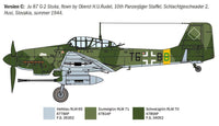 1/72 Italeri Ju 87 G-2 Kanonenvogel 1466 - MPM Hobbies