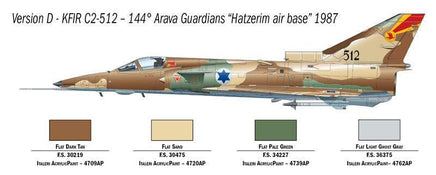 1/72 Italeri KFIR C.2 - 1408 - MPM Hobbies