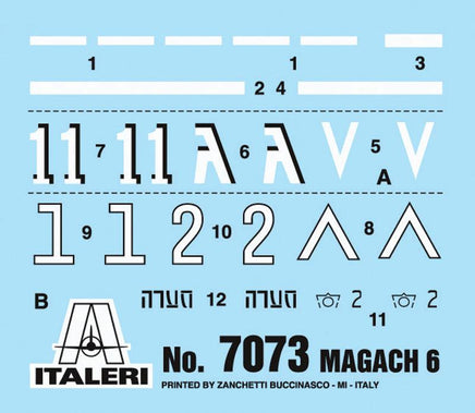 1/72 Italeri Magach 6 7073 - MPM Hobbies