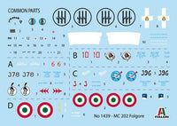 1/72 Italeri MC.202 Folgore 1439 - MPM Hobbies