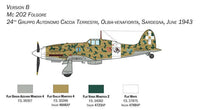 1/72 Italeri MC.202 Folgore 1439 - MPM Hobbies