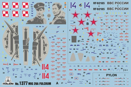 1/72 Italeri Mig 29A ''Fulcrum'' 1377 - MPM Hobbies