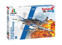 1/72 Italeri North American F-51D Mustang Korean War 1452 - MPM Hobbies