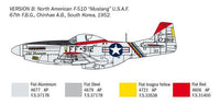 1/72 Italeri North American F-51D Mustang Korean War 1452 - MPM Hobbies