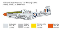 1/72 Italeri North American F-51D Mustang Korean War 1452 - MPM Hobbies