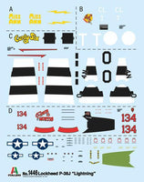 1/72 Italeri P-38J Lightning 1446 - MPM Hobbies