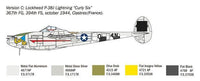 1/72 Italeri P-38J Lightning 1446 - MPM Hobbies