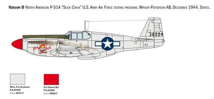 1/72 Italeri P-51A Mustang 1423 - MPM Hobbies