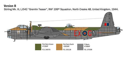 1/72 Italeri Stirling Mk. III 1462 - MPM Hobbies
