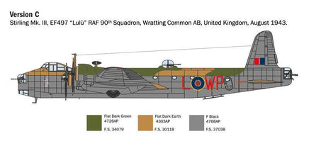 1/72 Italeri Stirling Mk. III 1462 - MPM Hobbies