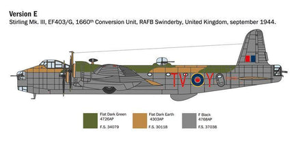 1/72 Italeri Stirling Mk. III 1462 - MPM Hobbies