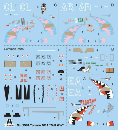 1/72 Italeri Tornado GR.1 - 1384 - MPM Hobbies
