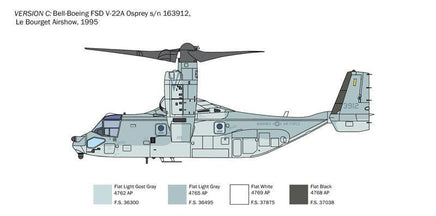 1/72 Italeri V-22A Osprey 1463 - MPM Hobbies