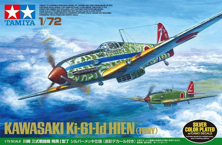 1/72 Tamiya Kawasaki KI-61-ID Hien (Tony) - Silver Color Plated/Camo Decal 25420 - MPM Hobbies