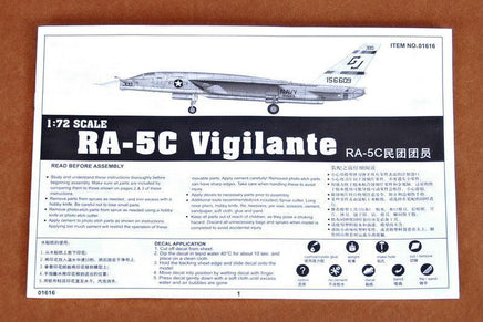 1/72 Trumpeter RA-5C Vigilante 01616 - MPM Hobbies