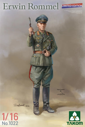 1/16 Takom Erwin Rommel (Limited edition) 1022 - MPM Hobbies