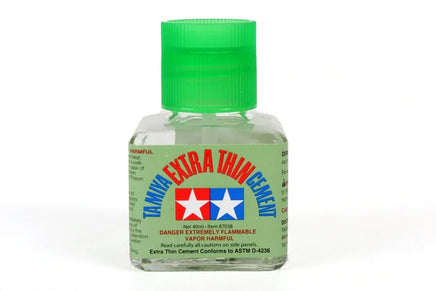 Tamiya Extra-Thin Cement 40ml #87038 - MPM Hobbies