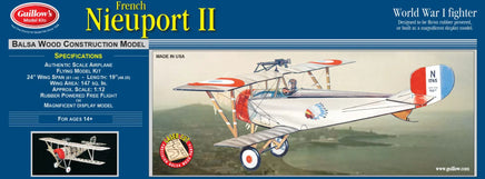 Guillows Kits Nieuport II - MPM Hobbies