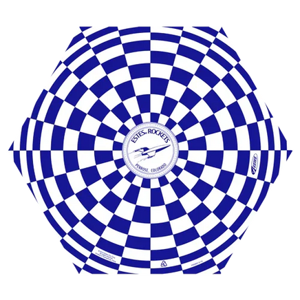 Estes Rockets 18-inch Printed Parachute - MPM Hobbies