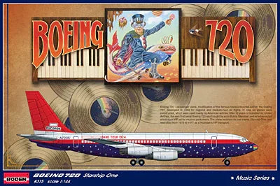 1/144 Roden Boeing 720 Starship One - 315 - MPM Hobbies
