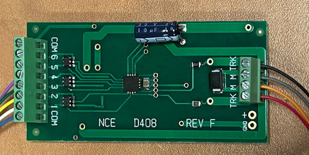 NCE D408 Rev F, 4 amp, 6 functions - MPM Hobbies