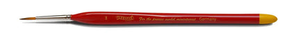Alpha Abrasives 3 Size Red Sable Paint Brush - BR3 - MPM Hobbies