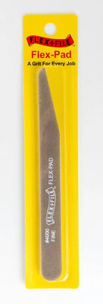 Alpha Abrasives 400 Grit Fine Single Flex-Pad File - #4000 - MPM Hobbies