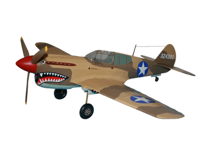 Guillows Kits P-40 Warhawk - MPM Hobbies