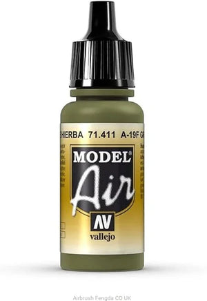 Vallejo Model Air A-19F Grass Green 17ml 71411 - MPM Hobbies