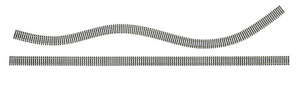 HO Bachmann NS 36" Code 100 Flex Track (1pc) 44371 - MPM Hobbies