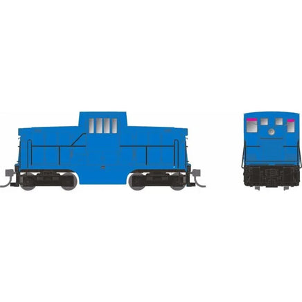 HO Rapido GE 44 Tonner (DC/Silent): Generic Industrial: Blue - MPM Hobbies