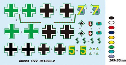 1/72 Hobby Boss Bf109 G-2 80223 - MPM Hobbies
