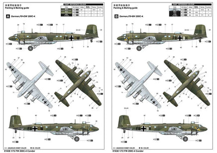 1/72 Trumpeter FW200 C-4 Condor 01638 - MPM Hobbies